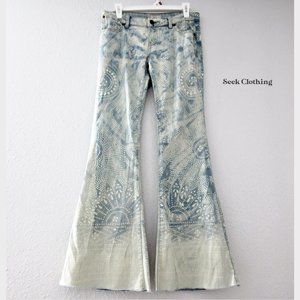 Free People 26 Discharge Bali Flares
